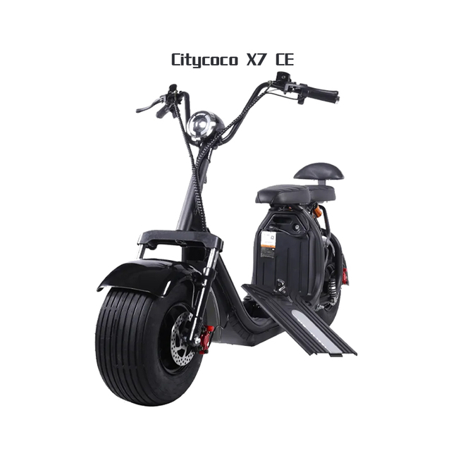 X7 2 Wheels Fat Tire E-scooters Citycoco Electric Scooter