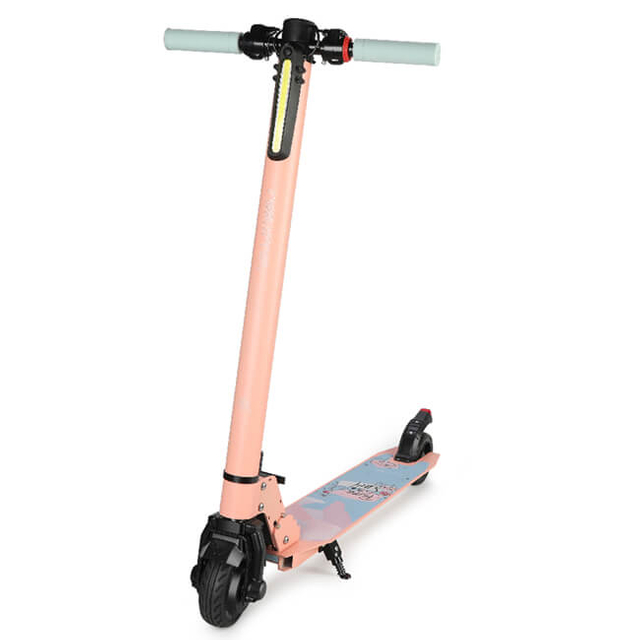 24V-180W Motor 6AH 2 Wheel Lightweight Folding Electric Scooter Kids
