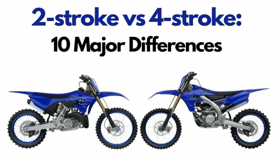 2-stroke vs 4-stroke for dirt bike beginners